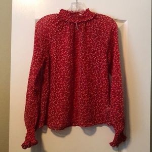 GAP floral top, NWT